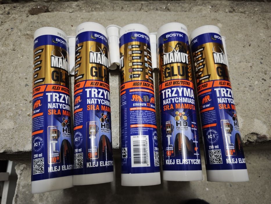 Mamut klej montażowy 5szt.