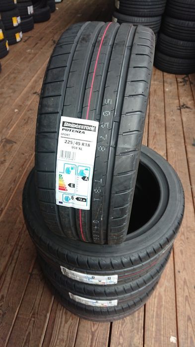 NOWE opony letnie 225/45R18 Bridgestone Potenza Sport WYSYŁKA