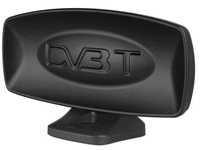Antena DVB-T DIGITAL pokojowa czarna matowa