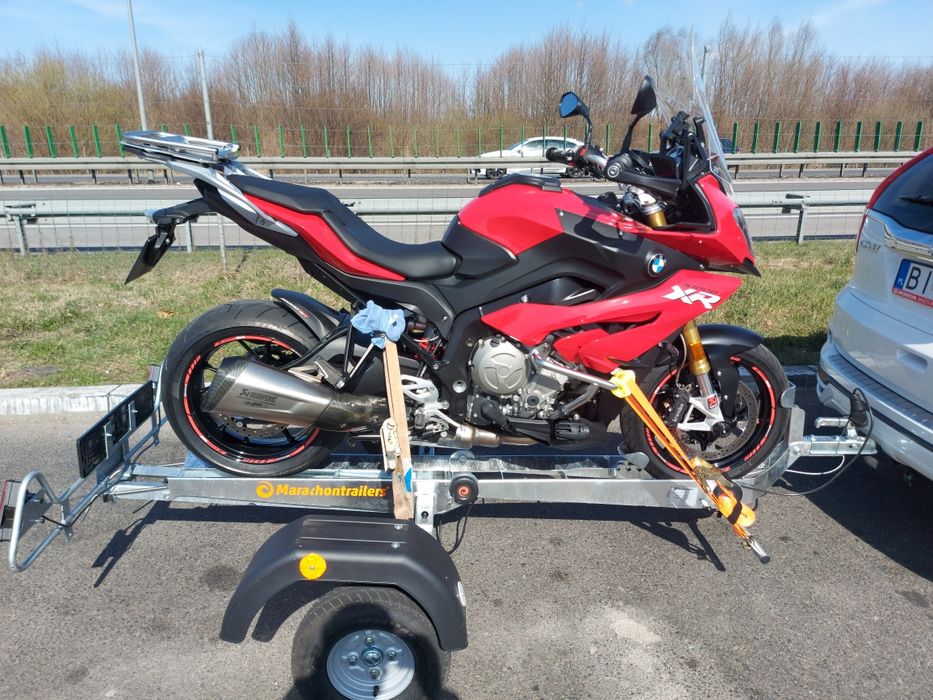 Przyczepa motocyklowa Marathontrailers - składana