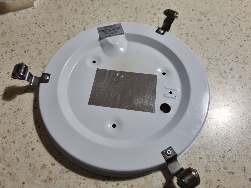 Podstawa do lampy blacha do plafonu używana