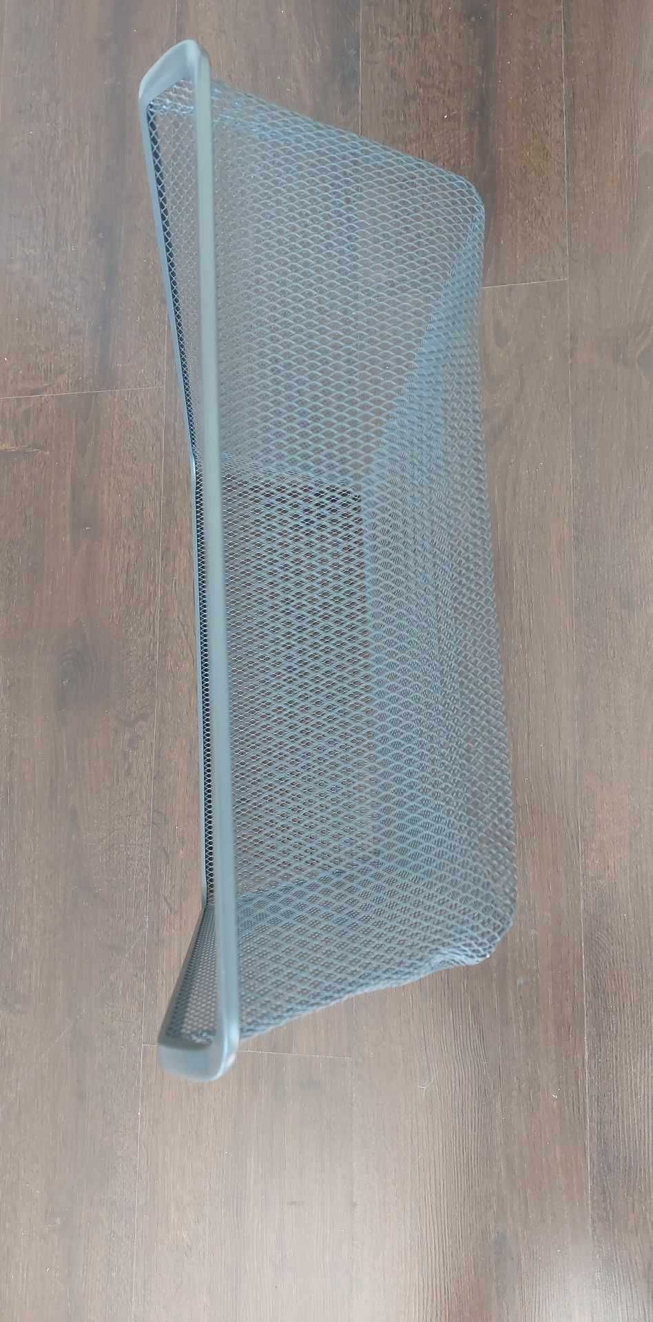 Kosz druciany ciemnoszary Komplement 50x58 cm IKEA Szafa PAX