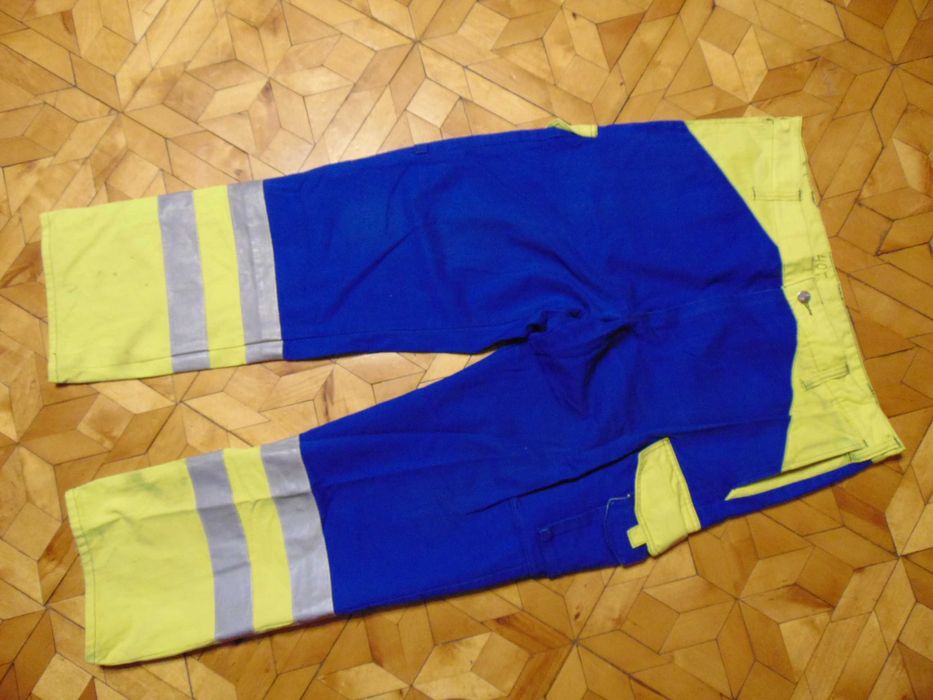 Spodnie robocze trudnopalne wielofunkcyjne ROFA pas 96-100 cm