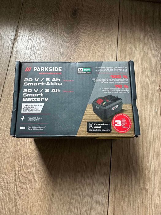 Akumulator parkside 8ah 20v