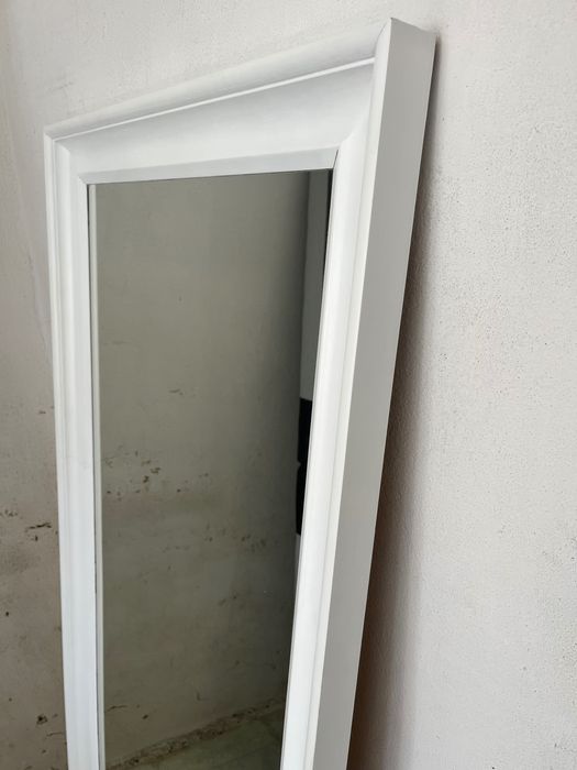 Lustro Ikea hemnes 74×165 białe