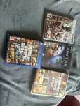 3 Jogos de pc e 1 jogo PS4