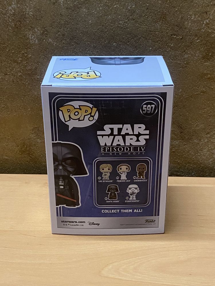 Funko POP! Darth Vader Star Wars 597 Episode IV A New Hope