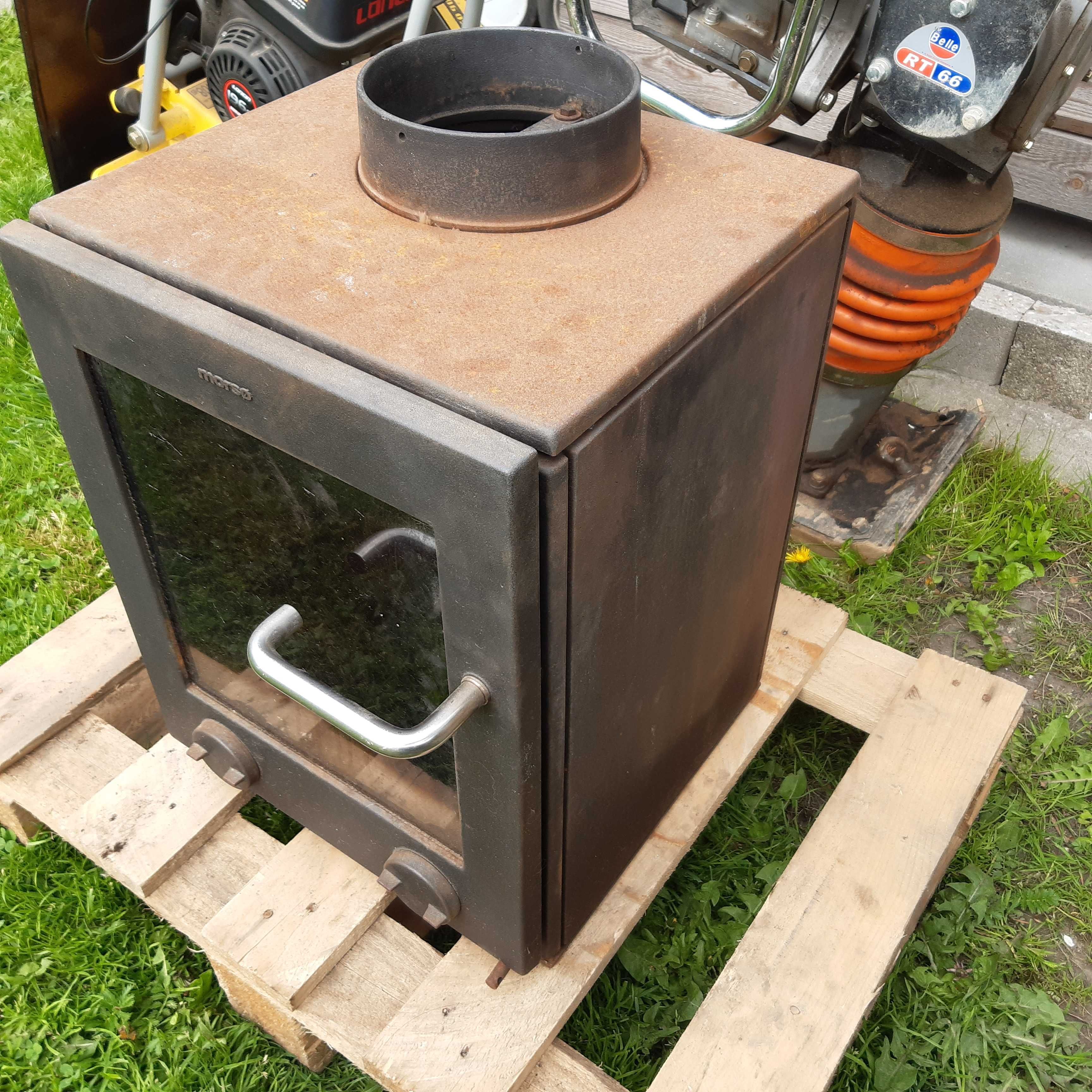 Piec kominek dovre kominkowy koza jotul dogrzewacz tarasowy