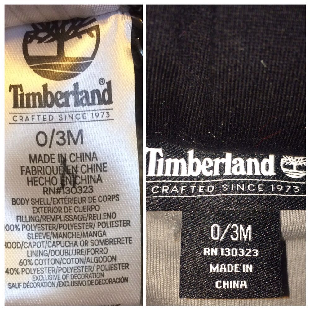 Новый комбинезон Timberland оригинал демисезон весна осень р. 0/3м