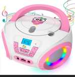 TinyGeeks Tunes Kids Boombox odtwarzacz  dla dzieci