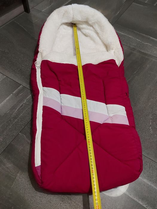 Ciepły śpiworek / ocieplacz do wózka dla dziecka