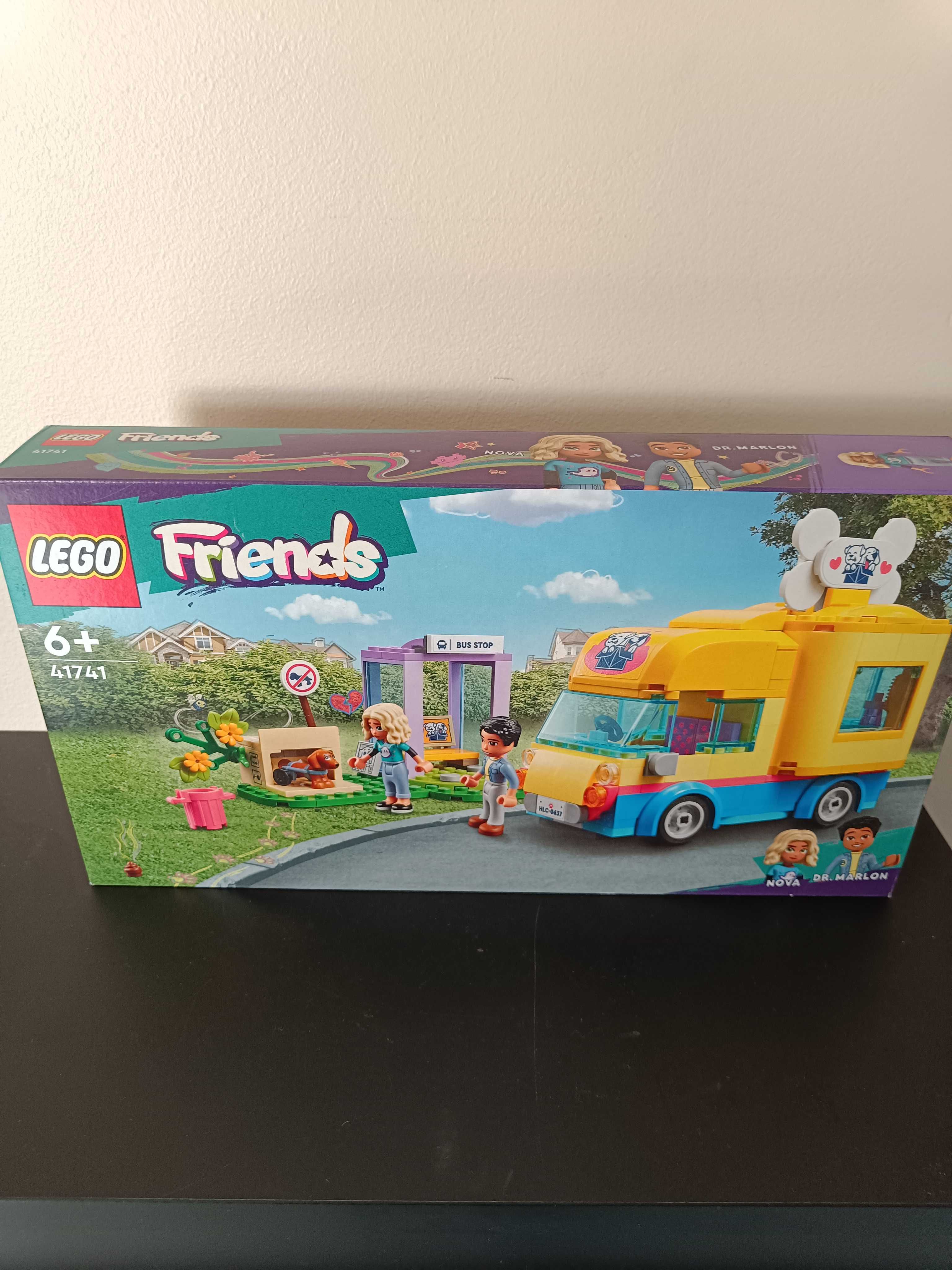 LEGO friends furgonetka ratunkowa dla psów