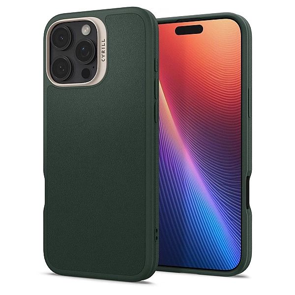 Spigen Cyrill Kajuk Mag Magsafe Iphone 16 Pro Max Forest Green