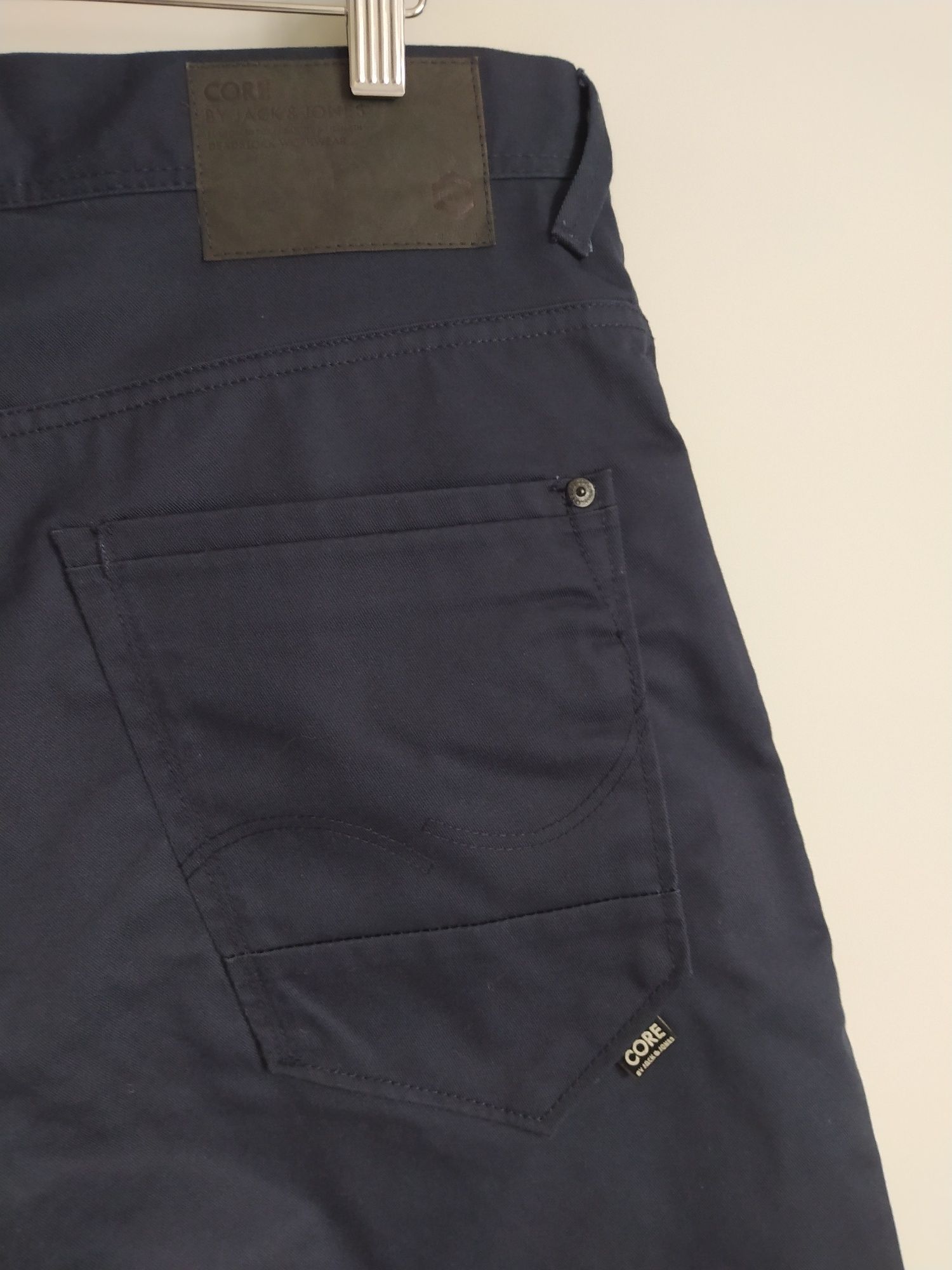 Granatowe krótkie spodenki męskie Jack&Jones Core Deadstock Workwear