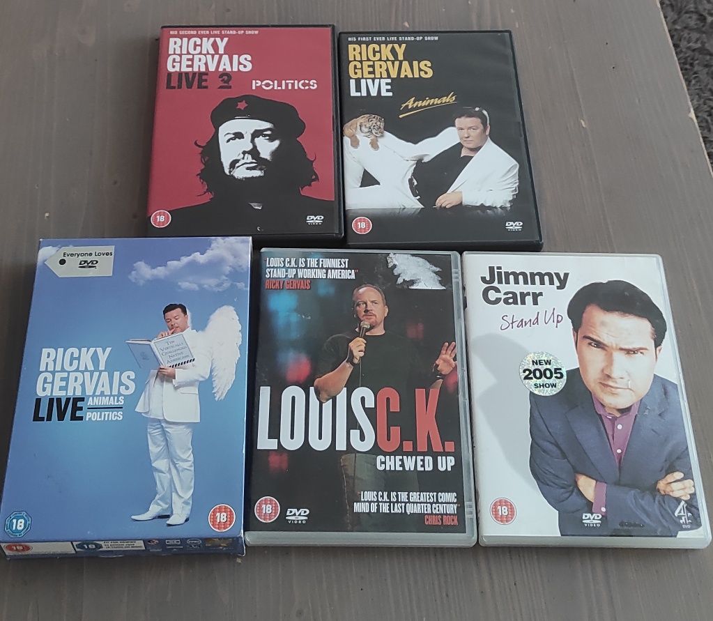 Stand Up DVD Louis CK, Jimmy Carr, Ricky Gervais