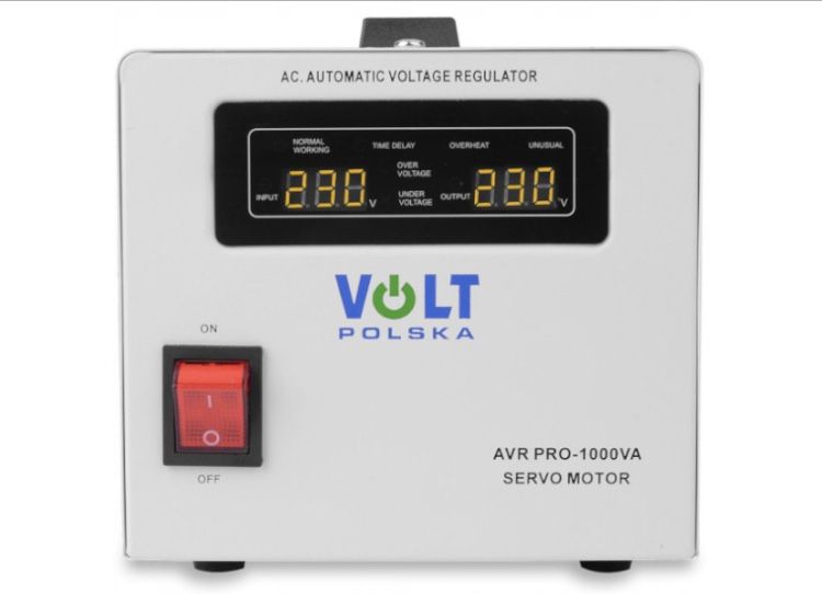 VOLT Polska Servo PRO 3% 5000w 5 кВт 10кВт СТАБІЛІЗАТОР