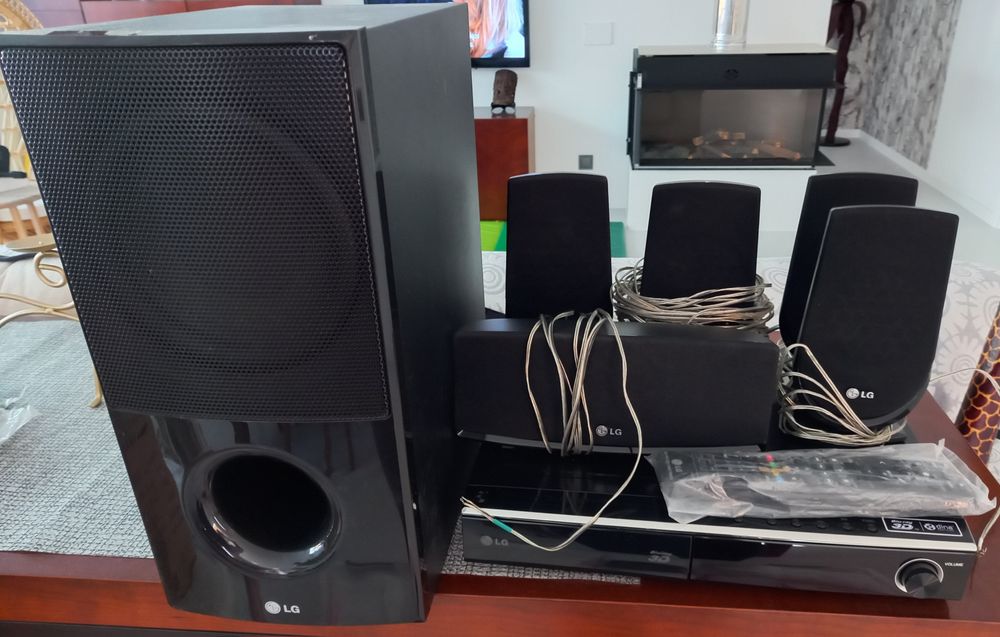 Sistema home cinema Lg