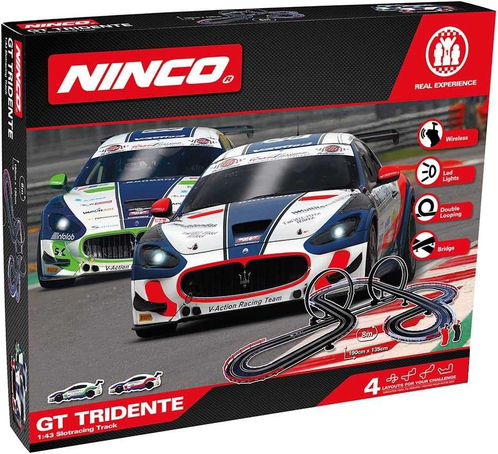 Ninco WRC GT Tridente Slot elektryczny tor wyścigowy 8 m Maserati GT4