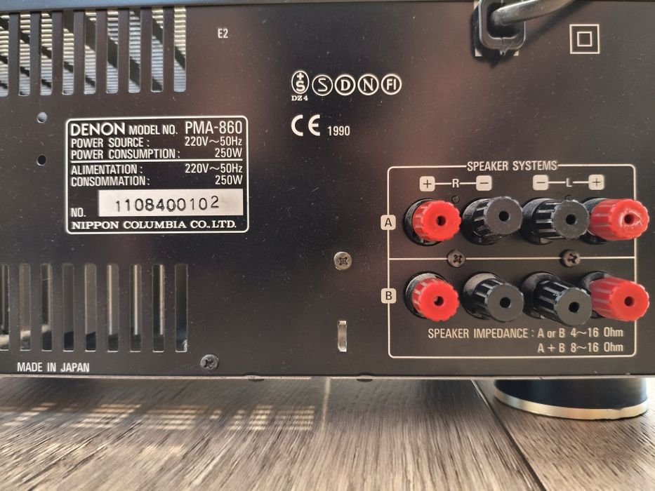 Wzmacniacz Denon PMA 860 Made in Japan