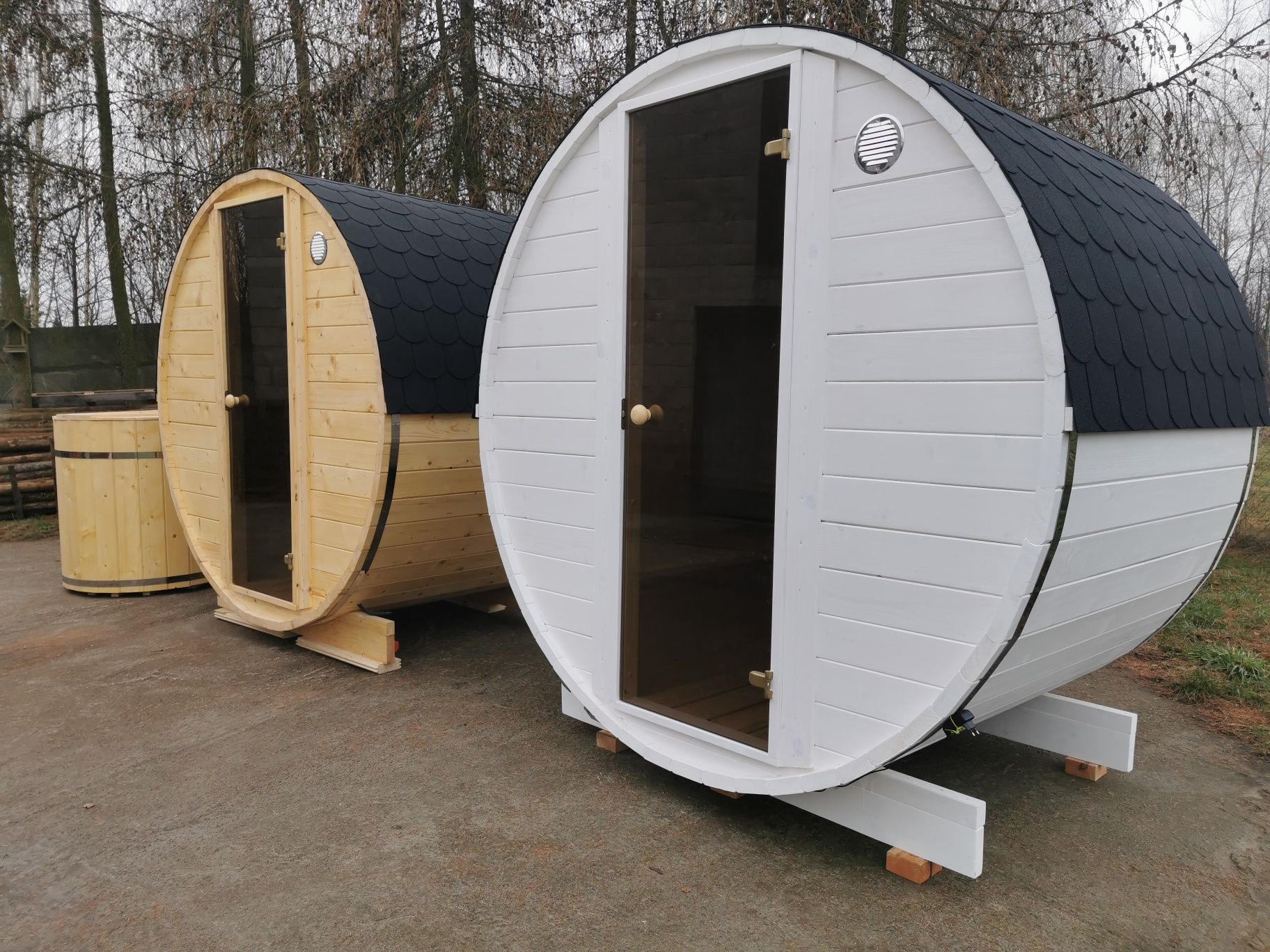 Sauna ogrodowa + piec Elektryczny 1.5 m x 2,2m RATY LEASING