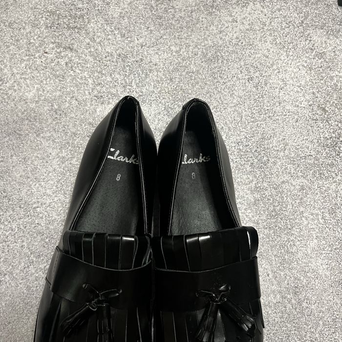 Лофери Clark’s оригінальні чоловічі шкіряні преміум туфлі кларкс шкіра