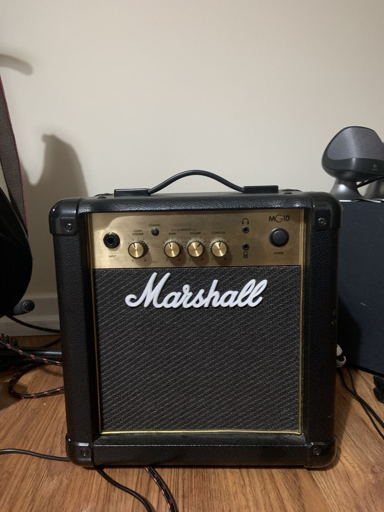 Fender squier mustang + amplificador marshall