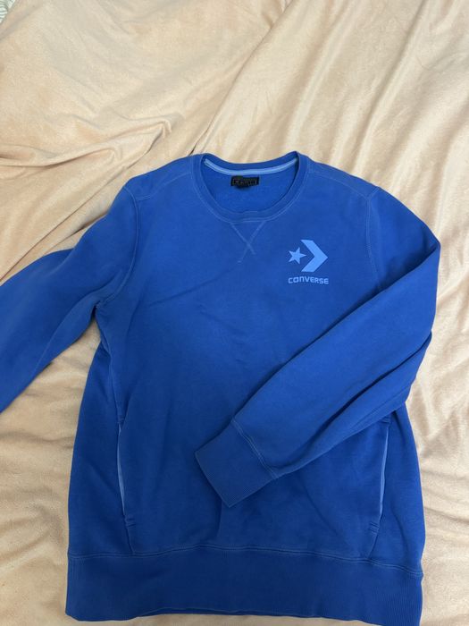 Свитшот converse синий