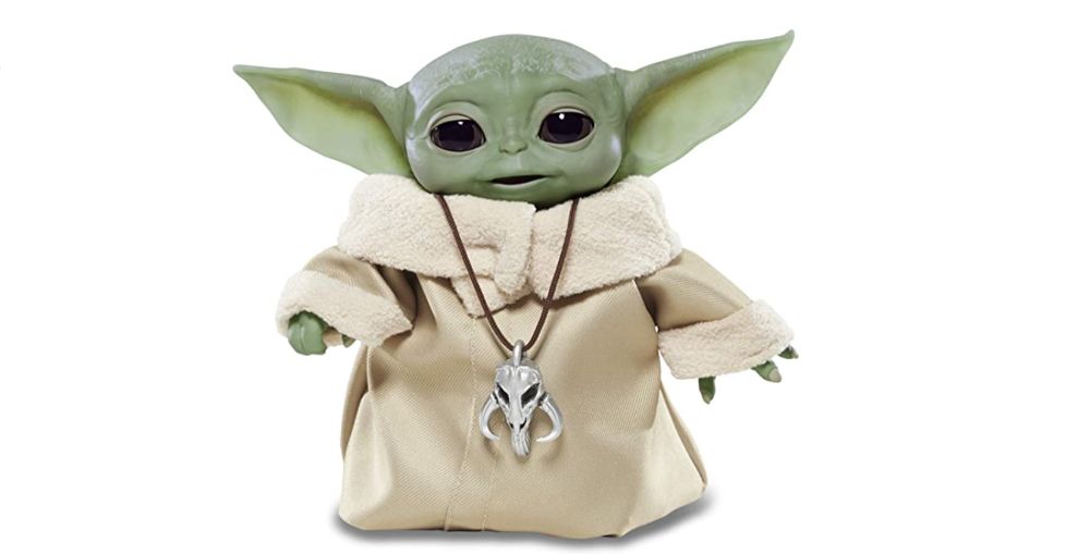 Star Wars-Baby Yoda Animatronic Hasbro - NOVO EM CAIXA - 25 cm