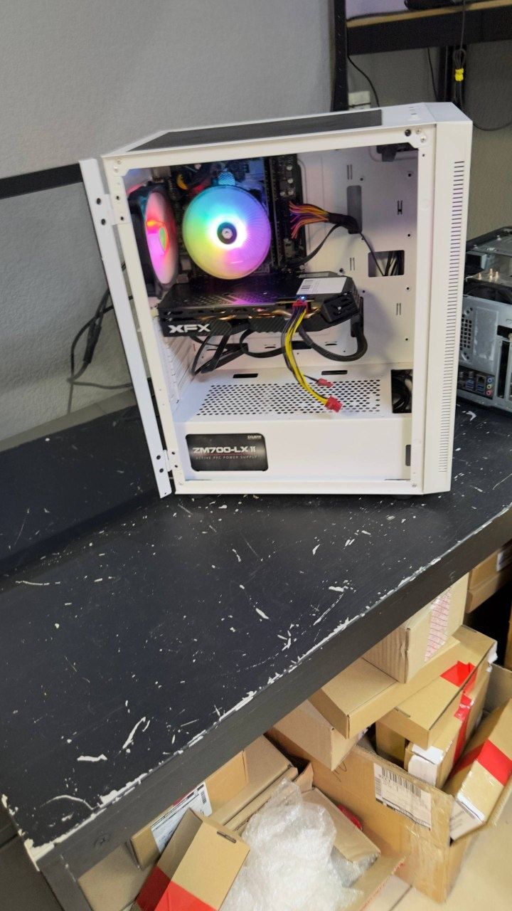 ПК i-3 10100f rx 580 8gb
