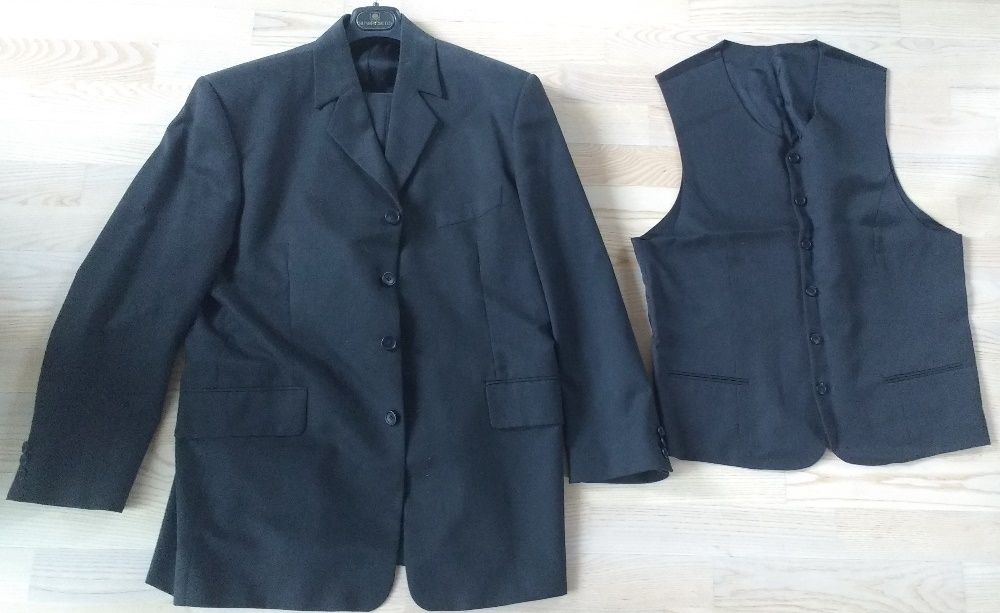 garnitur ciemny grafit No Problem by Sunset Suits r.176