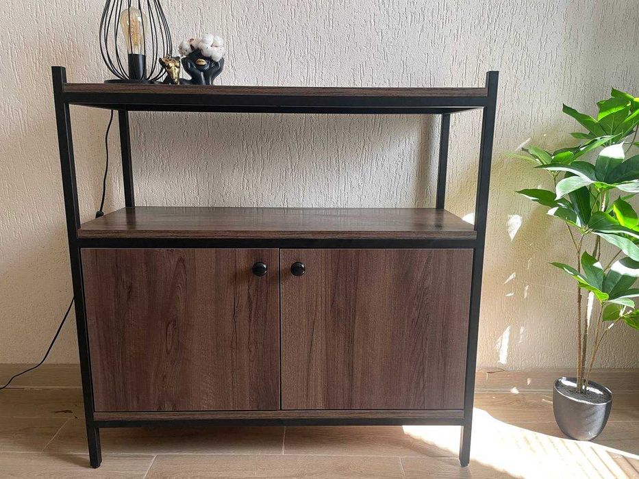 Тумба под телевизор в стилі лофт