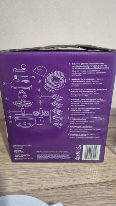 wielofunkcyjny minirobot kuchenny 5w1