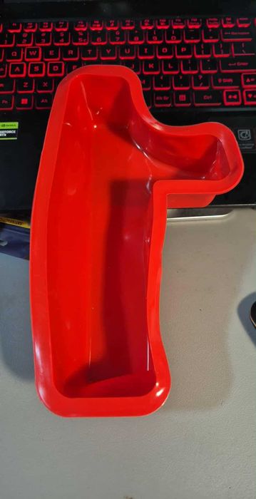 silikonowa forma cyfra 1