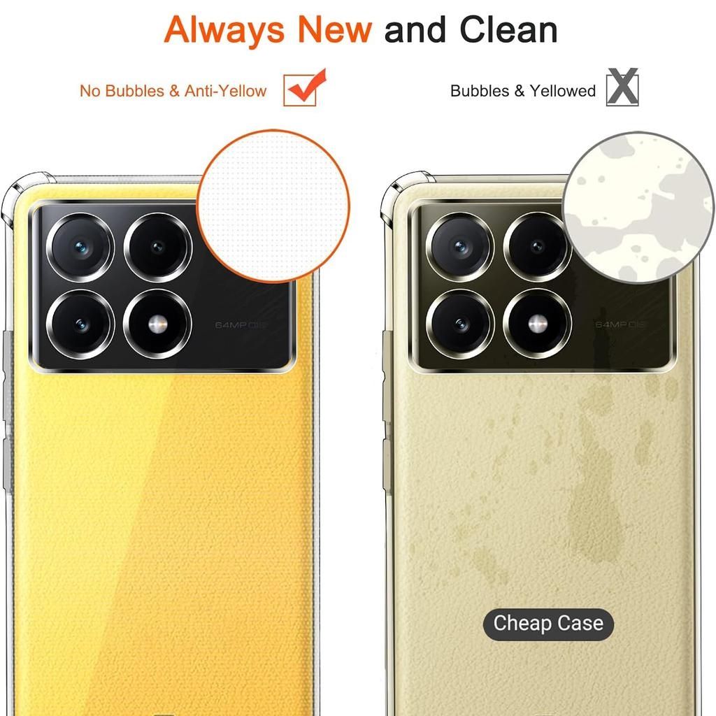 Чехол Противоударный SHOCKPROOF Xiaomi POCO  X6 Pro  та інші!