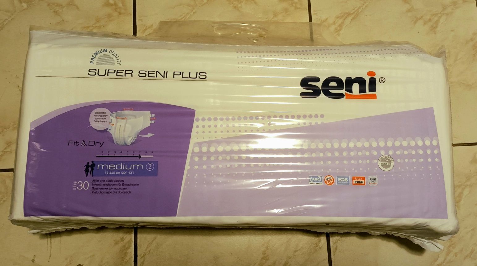 Pieluchomajtki dla dorosłych Super Seni Plus roz 2/M