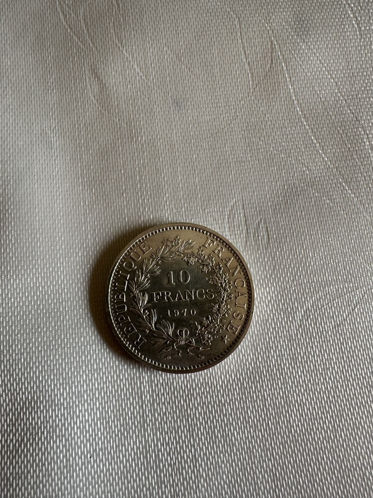 10 francos 1970 - Prata .925