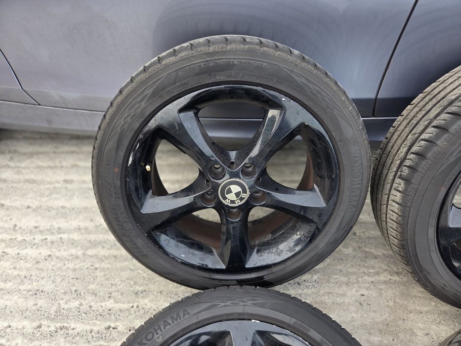 Alufelgi 17" z świeżymi oponami BMW e87 e90 f20 7J ET47 koła 5x120