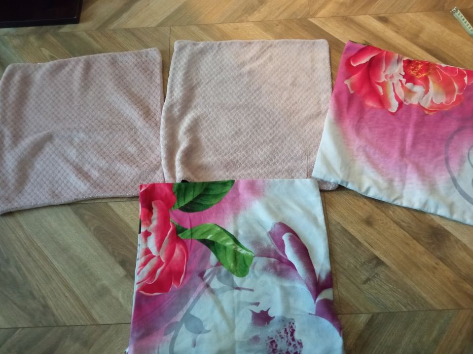 4 poszewki ozdobne
