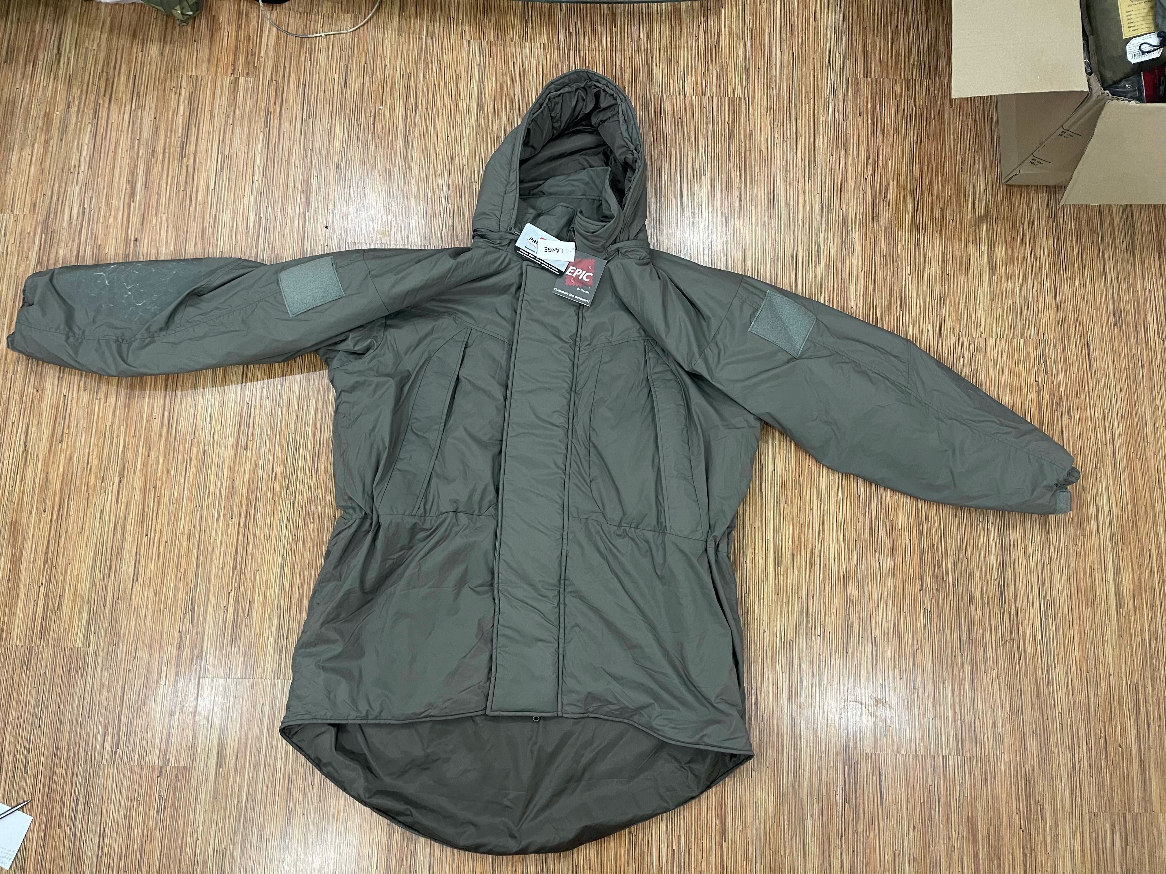Новая куртка Halys Sekri PCU L7 Primaloft Parka Type 2, Alpha Green, L