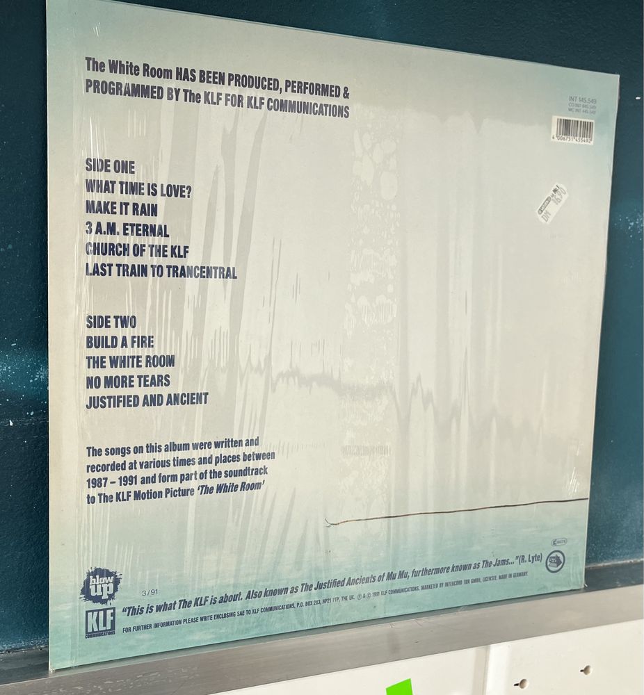 The KLF - The White Room (Vinyl, 1991, Germany, Album, LP, NM)