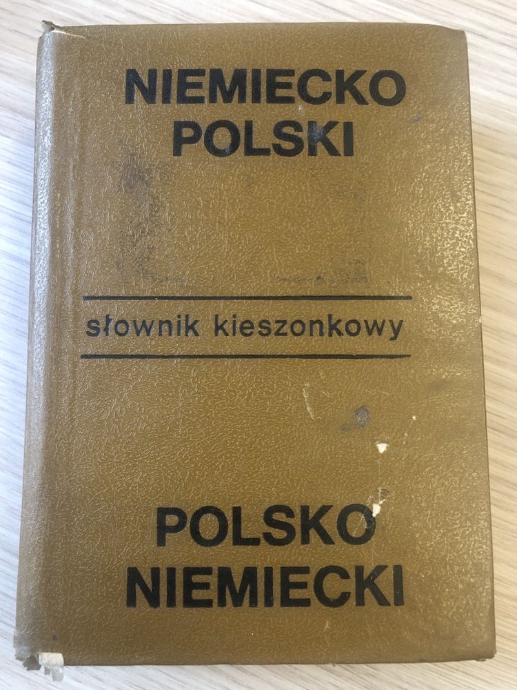 Słownik kieszonkowy niemiecko-polski polsko-niemiecki