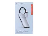 Satechi Type-C Dual Multimedia 2x 4K Adapter do MacBook Air/Pro