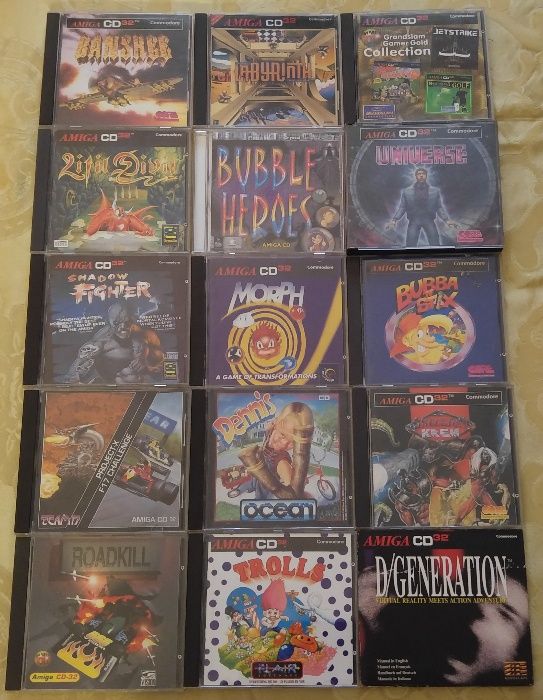 Jogos Amiga CD32