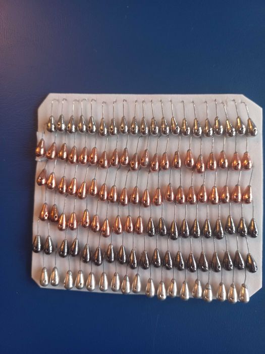 Mormyszka wolframowa łezka lusterko fi 4.6