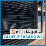 Rolety żaluzje zewnętrzne fasadowe osłony przeciwsłoneczne C80