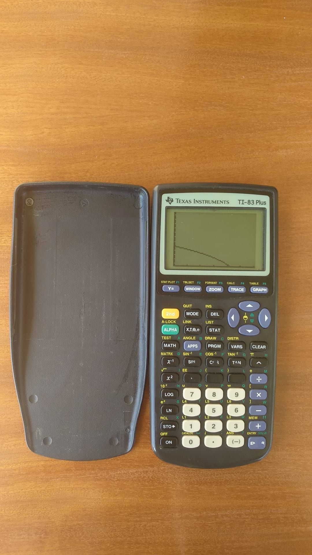 calculadora gráfica Texas ti-83 plus