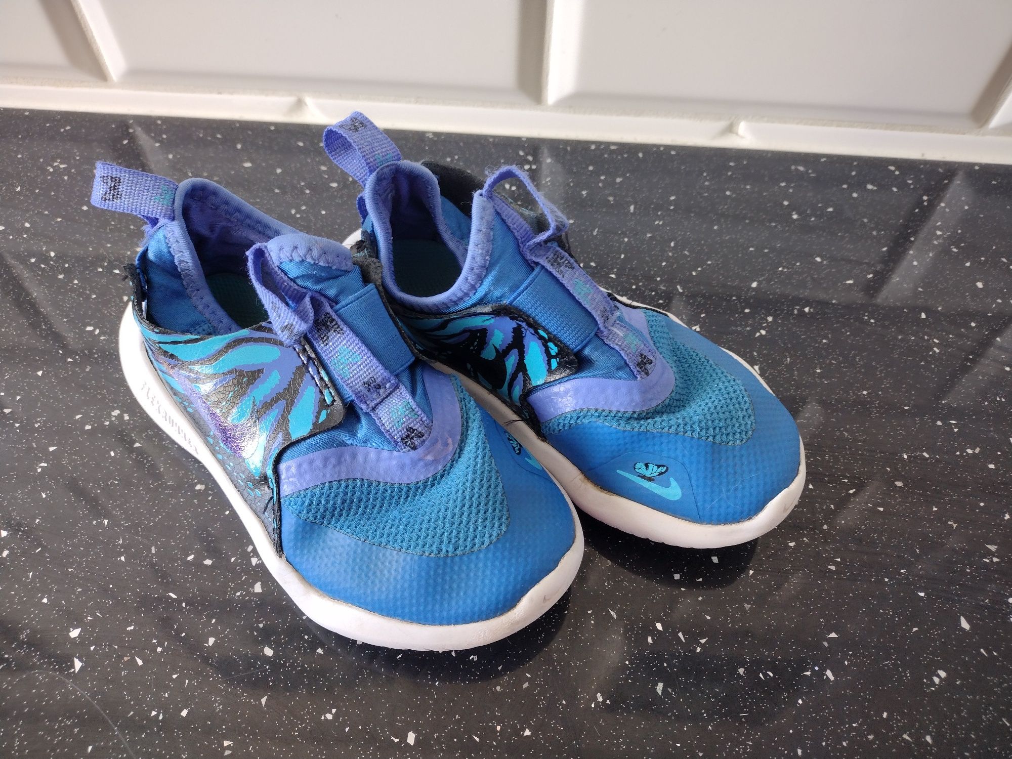 Nike Lekkie miękkie adidasy niebieskie