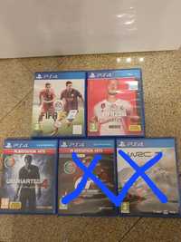 Jogos em bom estado para PS4