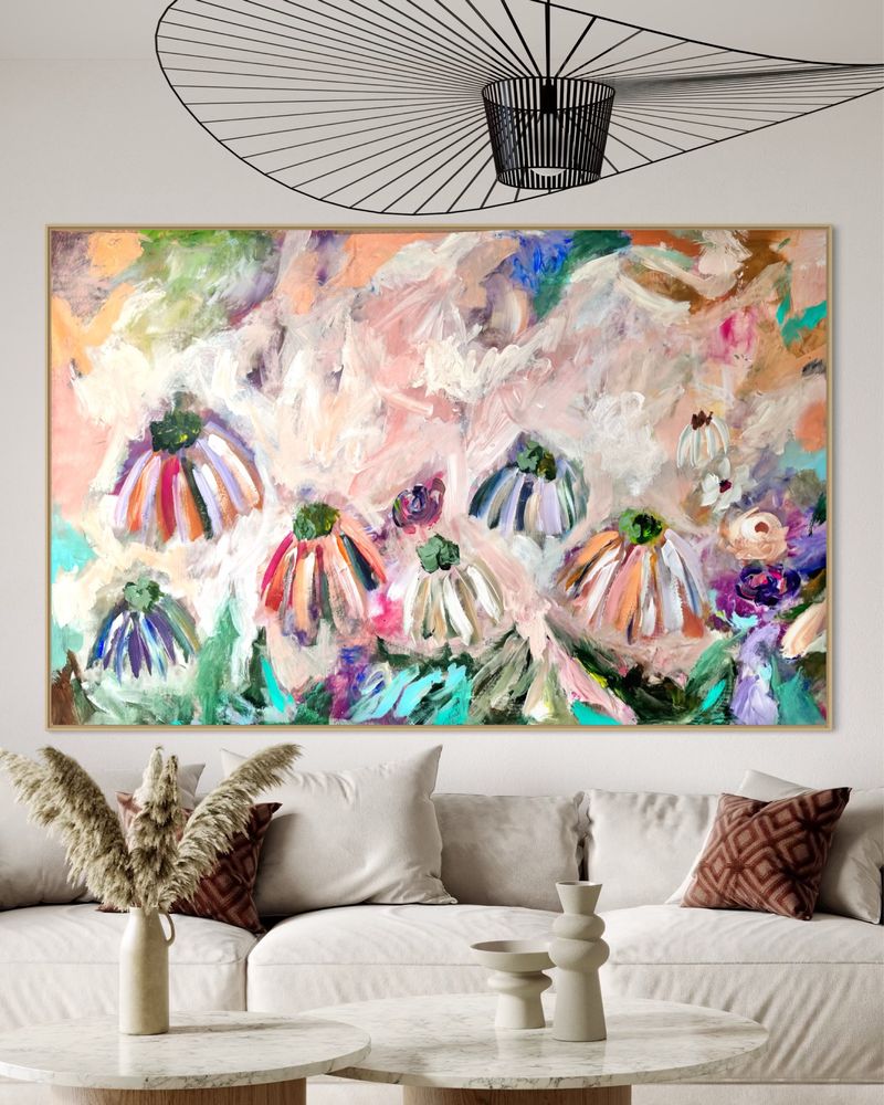 Abstrakcja obraz 90x140 cm