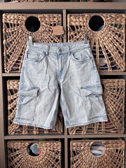 Spodenki szorty cargo H&M 146